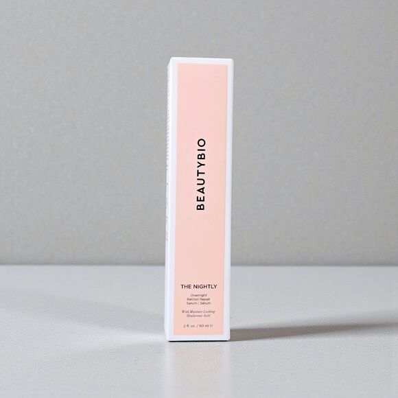 Beauty Bio The Nightly Overnight Retinol Repair Serum 2oz 60ml Sealed XL SIZE